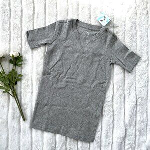 NWT Kids Primary Pajama PJ Top (Gray) 8-9Y